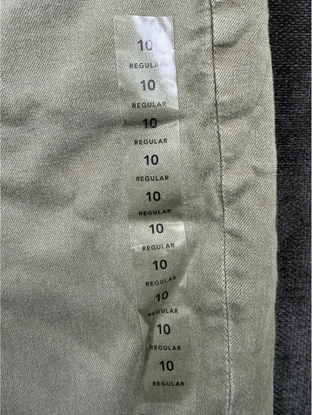 American Eagle Next Level Stretch Olive Green Jeans US 10 Regular